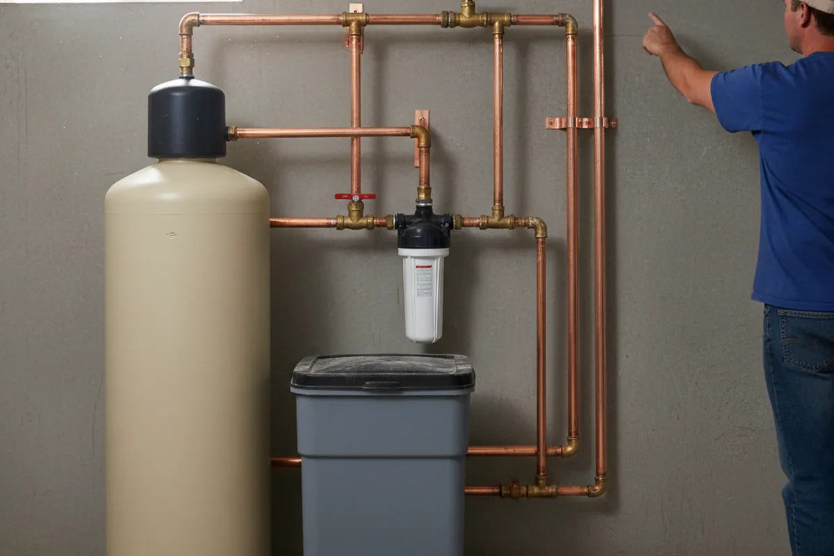 Whole-house water treatment system installed in Blairs Mills